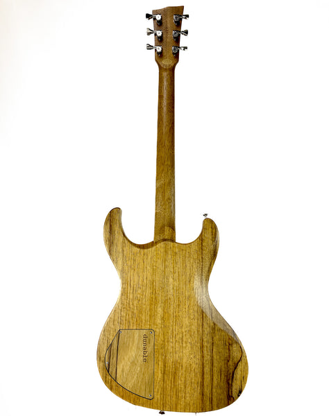 Gnarwhal - Burl Maple/Black Limba (used)