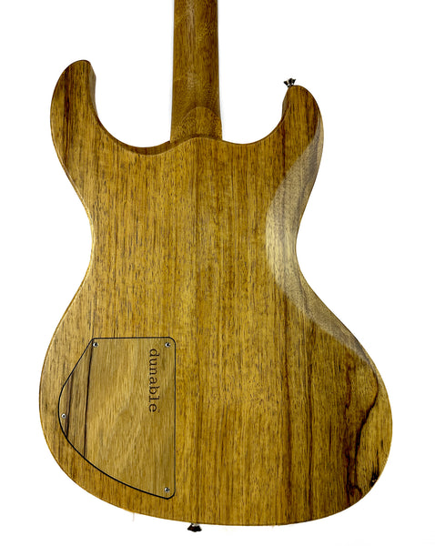 Gnarwhal - Burl Maple/Black Limba (used)