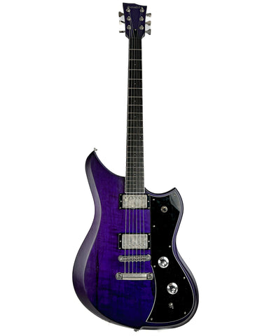 Yeti custom - Transparent Purple/Black Limba