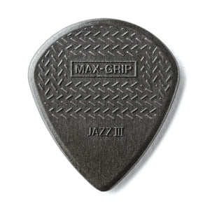 Dunlop Max Grip Carbon Fiber Jazz III picks 6 pack