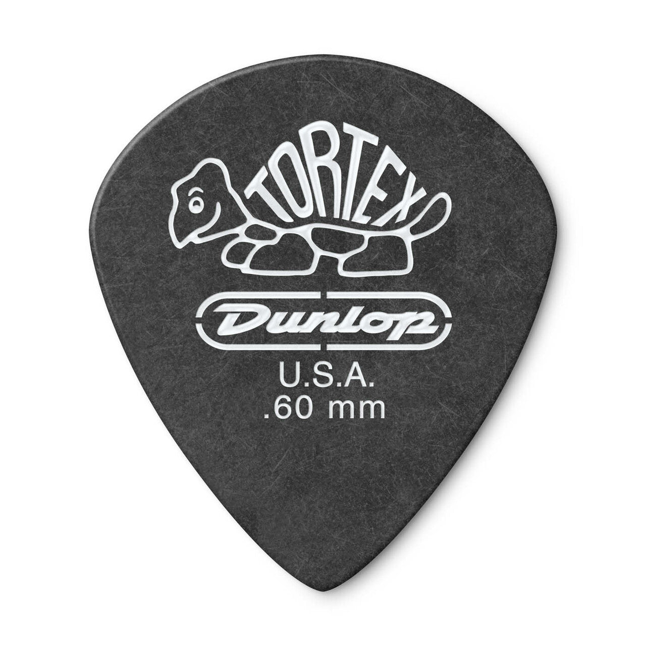 Dunlop TORTEX® PITCH BLACK JAZZ III PICK .60MM 12 Pack