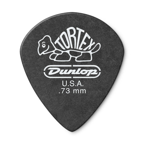 Dunlop TORTEX® PITCH BLACK JAZZ III PICK .73MM 12 Pack