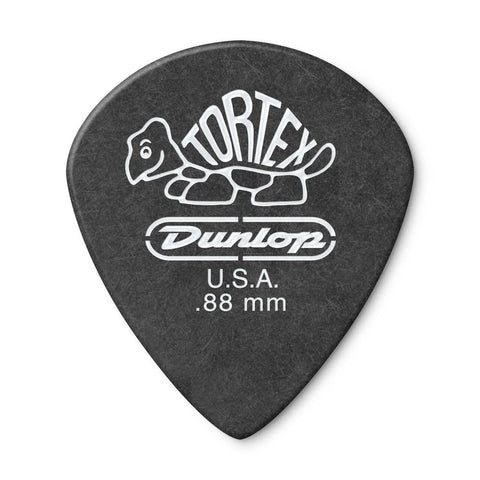 Dunlop TORTEX® PITCH BLACK JAZZ III PICK .88MM 12 Pack