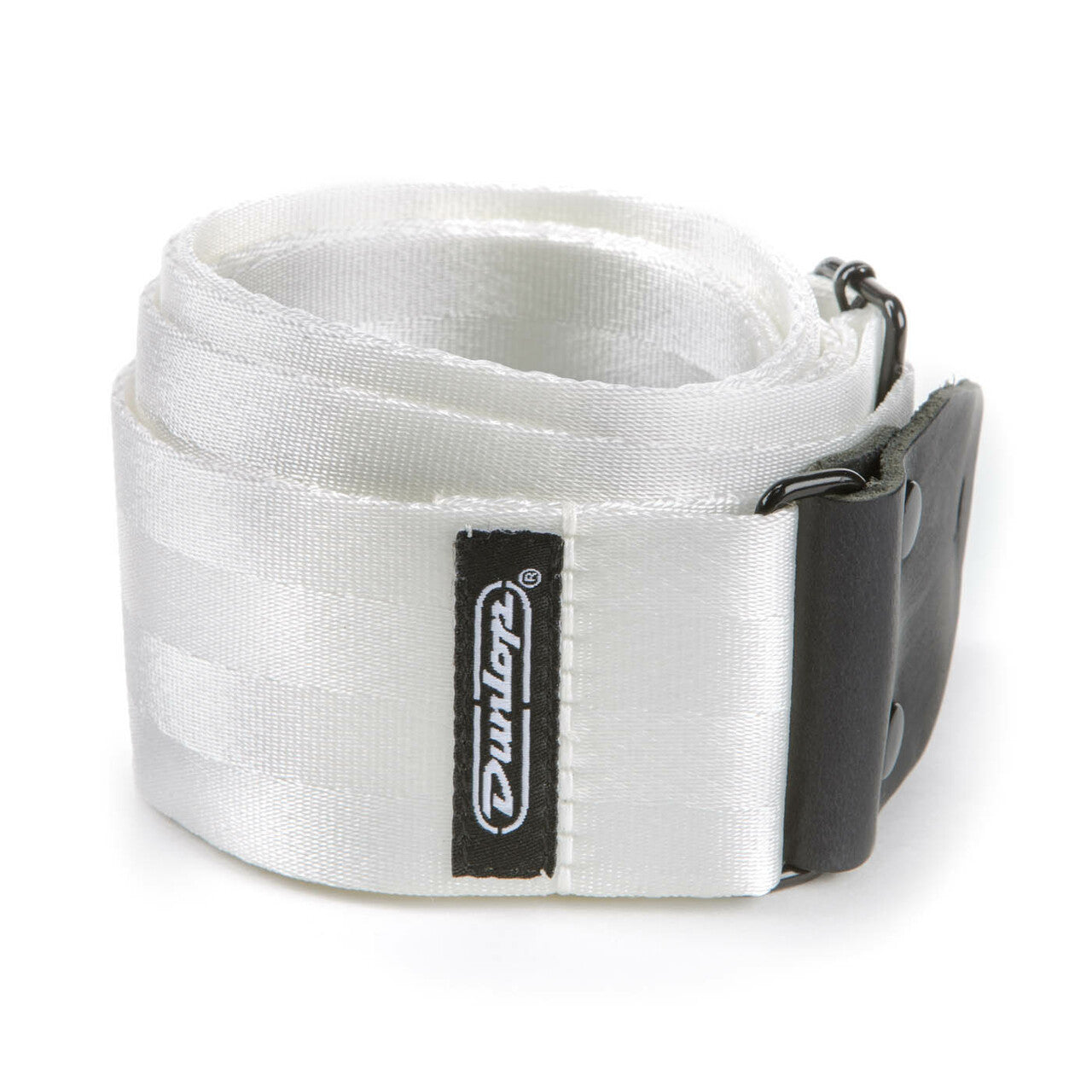 Dunlop DELUXE SEATBELT WHITE STRAP
