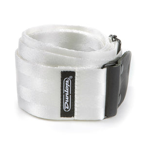Dunlop DELUXE SEATBELT WHITE STRAP