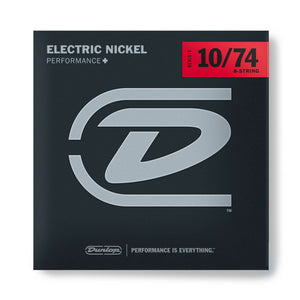 Dunlop Electric Nickel Wound 8 string 10-74