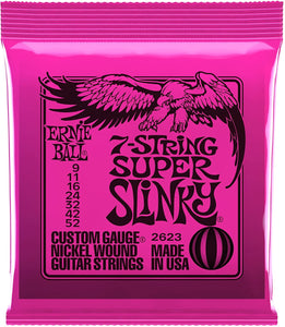 Ernie Ball 7 string Super Slinky 9-52