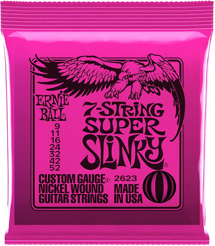 Ernie Ball 7 string Super Slinky 9-52