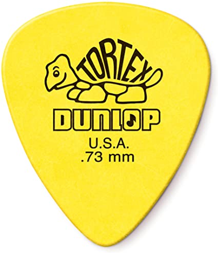 Tortex Standard .73 mm 12 pack picks
