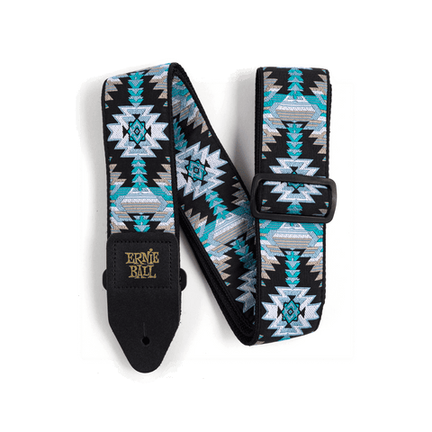 Ernie Ball Classic Jacquard Strap - Albuquerque Blue