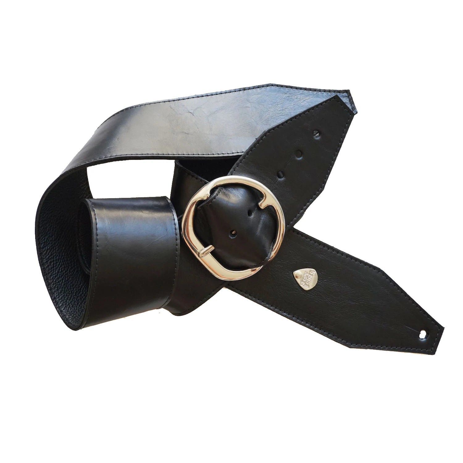 Heavy Leather Hells Bells Guitar Strap